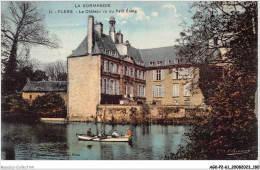 AGKP2-0173-61 - FLERS - Le Chateau - Vue Du Petit étang  - Flers
