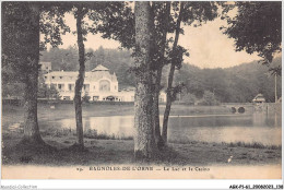 AGKP1-0070-61 - BAGNOLES DE L'ORNE - Le Lac Et Le Casino  - Bagnoles De L'Orne