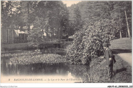 AGKP1-0062-61 - BAGNOLES DE L'ORNE - Le Lac Et Le Parc De L'établissement Thermal  - Bagnoles De L'Orne