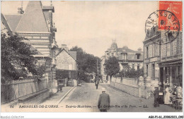 AGKP1-0046-61 - BAGNOLES DE L'ORNE - Tessé La-madeleine - La Grande-rue Et La Poste  - Bagnoles De L'Orne