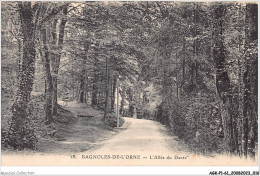 AGKP1-0009-61 - BAGNOLES DE L'ORNE - L'allée Du Dante  - Bagnoles De L'Orne