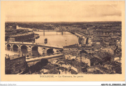 AGKP11-0905-31 - TOULOUSE - La Garonne - Les Ponts  - Toulouse