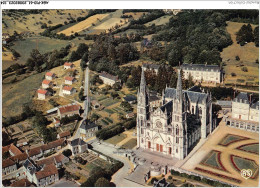 AGKP10-0873-61 - LA CHAPELLE-MONTILEON - Vue Générale De La Basilique Notre-dame Et Du Bourg  - Autres & Non Classés