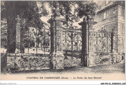 AGKP10-0827-61 - Chateau De CARROUGES - La Grille - De Jean Goujon  - Carrouges