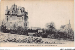 AGKP9-0767-61 - Environs De LAIGLE - Chateau Et Eglise De Saint-sulpice-sur-rille  - L'Aigle