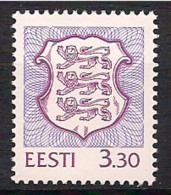 Estonia Eesti Estland 1996 Coat Of Arms,  3.30 Mi 289  MNH(**) - Estonie