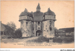 AGKP7-0570-61 - BAGNOLES-DE-L'ORNE - Village De La Grande Saucerie - Le Vieux Chateau - Vue Extérieure  - Bagnoles De L'Orne