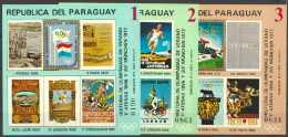 Paraguay 1972, Olympic Games In Munich, Posters, 3BF - Sommer 1972: München