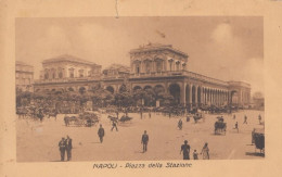 1583 - REGNO - Cartolina Illustrata Del 1912  Da Napoli A Trieste Con Cent. 5 Verde (Leoni) + Segnatasse 10 Rosso - Marcofilie