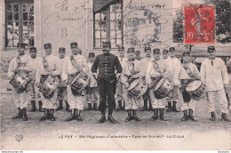 LE PUY 86e REGIMENT D'INFANTERIE CASERNE ROMEUF LA CLIQUE 1912 - Le Puy En Velay