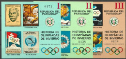 Paraguay 1972, Olympic Games In Munich, Posters, De Coubertin, , 3BF - Paraguay