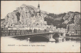 La Citadelle Et L'Église Notre-Dame, Dinant, C.1900-05 - Van Den Heuvel CPA - Dinant