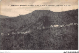 AGLP4-0290-20 - Souvenir D'OREZZA-LES-EAUX - Le Village De Carpineto - Pres Du Col D'Arca-rotta - Autres & Non Classés