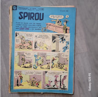 Magazines Spirou  ** L'Ombre De Z  ** Lucky-Luke  **Stade De Reims 1960  ** Pub Cyclomoteur Peugeot - Spirou Magazine