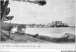AGLP2-0109-20 - CALVI - La Ville Et Le Golfe A Travers Les Pins - Calvi