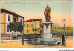 AGLP2-0086-20 - CORTE - Place Et Statue Du Duc De Padoue - Corte