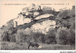 AGLP10-0738-27 - LE PETIT-ANDELY - Chateau-Gaillard - Vue D'ensemble - Les Andelys