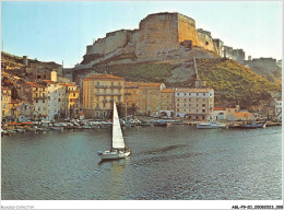 AGLP9-0622-20 - BONIFACIO - Bien A L'abri Du Puissant Mistral - Le Port Sous Les Rayons Frisants Du Soleil Couchant - Sartene