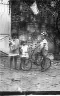 Photo Vintage Paris Snap Shop - Enfant Jouet Jeu Toy Doll Bicyclette - Autres & Non Classés