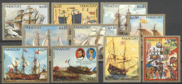 Paraguay 1972, Old Ships, Napoleon, 10val - Napoléon