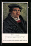 AK D. Martin Luther Und Wenn Die Welt Voll Teufel Wär...  - Personajes Históricos