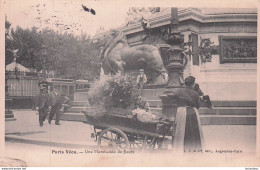 PARIS VECU UNE MARCHANDE DE FLEURS  D1 - Autres & Non Classés