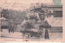 PARIS VECU  UNE MARCHANDE DE FLEURS    D2 - Sonstige & Ohne Zuordnung