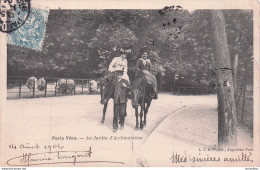 PARIS VECU  AU JARDIN D'ACCLIMATATION  1904  D2 - Otros & Sin Clasificación