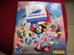 Album Chromos Images Vignettes Panini  World Cup  ***  France 98   *** - Album & Cataloghi