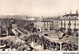 AGMP6-0471-66 - PERPIGNAN - Le Palmarium - Les Quais De La Basse - Au Fond Le Canigou  - Perpignan