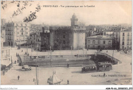 AGMP6-0465-66 - PERPIGNAN - Vue Panoramique Sur Le Castillet  - Perpignan