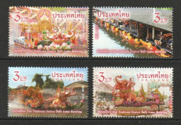 Thailand 2019 Festival Welcoming Lotus Festival,4v MNH - Thailand
