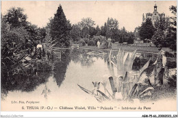 AGMP5-0415-66 - THUIR - Chateau Violet - Villa Palauda - Intérieur Du Parc  - Ceret