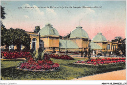 AGMP4-0337-35 - RENNES - Les Serres Du Thabor Et Le Jardin à La Française - Martenot Architecte  - Rennes