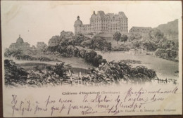 Cpa 24 Dordogne, Château D'Hautefort, éd Domège, Dos Simple écrite En 1902 - Hautefort