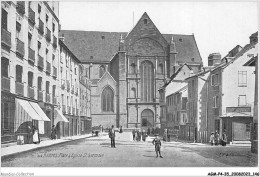 AGMP4-0325-35 - RENNES - Place Et église St-germain  - Rennes