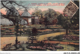 AGMP4-0280-35 - RENNES - Jardins Des Plantes - Vue Sur Les Serres Et Le Jardin Français Prise De La Promenade De L'enfer - Rennes