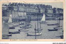 AGMP3-0182-35 - SAINT-MALO - L'avant-port Et Quai De Dinard  - Saint Malo