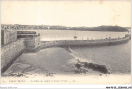 AGMP2-0140-35 - SAINT-MALO - Le Mole Des Noires Et Saint-servan  - Saint Malo