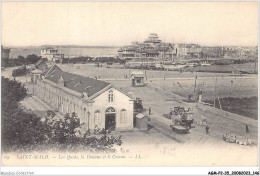 AGMP2-0142-35 - SAINT-MALO - Les Quais La Douane Et Le Casino  - Saint Malo