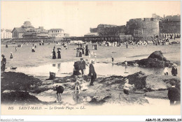 AGMP2-0126-35 - SAINT-MALO - La Grande Plage  - Saint Malo