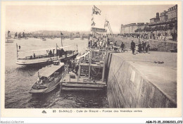 AGMP2-0105-35 - SAINT-MALO - Cale De Dinard - Ponton Des Vedettes Vertes  - Saint Malo