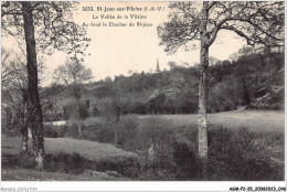 AGMP2-0092-35 - SAINT-JEAN-SUR-VILAINE - La Vallée De La Vilaine - Au Fond Le Clacher De Saint-jean  - Fougeres