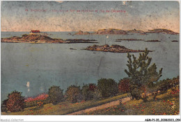AGMP1-0028-35 - SAINT-ENOGAT - Vue Vers Le Fort De Harbour Et L'ile De Cézembre  - Dinard