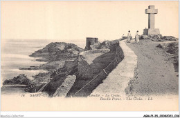 AGMP1-0019-35 - SAINT-LUNAIRE - La Pointe Du Décollé - La Croix  - Saint-Lunaire