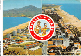 AGMP11-0790-66 - ARGELES-PLAGE - Vues Aériennes Vers Les Albères Et Vers Saint-cyprien  - Argeles Sur Mer