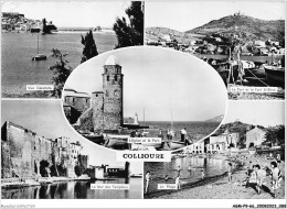 AGMP9-0660-66 - COLLIOURE - Vue Générale - Le Port Et Le Fort St Elme - L'église Et Le Port - La Plage - Collioure