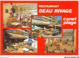 AGMP8-0583-66 - CANET-PLAGE - Restaurant Beau Rivage  - Canet Plage