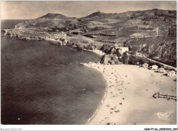 AGMP7-0544-66 - ARGELES-SUR-MER - La Plage Du Racou - Vue Aérienne  - Argeles Sur Mer