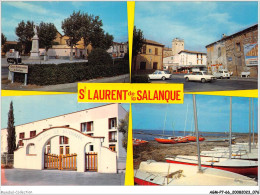 AGMP7-0535-66 - SAINT LAURENT DE LA SALANQUE - Le Monument Aux Morts - L'église - La Maison De Retraite  - Perpignan